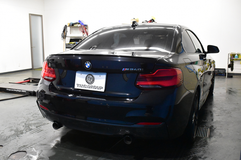 BMW 2シリーズ M240iｸｰﾍﾟ LCI後期 直6ﾀｰﾎﾞ 340馬力 1ｵｰﾅｰ 追従ACC LEDﾍｯﾄﾞﾗｲﾄ ﾋｰﾀｰ付赤革 ﾀｯﾁﾊﾟﾈﾙiﾄﾞﾗｲﾌﾞHDDﾅﾋﾞ Bｶﾒﾗ 前後PDC Pｱｼｽﾄ 可変Mｻｽ 大型ﾌﾞﾚｰｷｼｽﾃﾑ 車線逸脱&歩行者警告 衝突軽減ﾌﾞﾚｰｷ 18AW ﾊﾟﾄﾞﾙｼﾌﾄ 2年保証