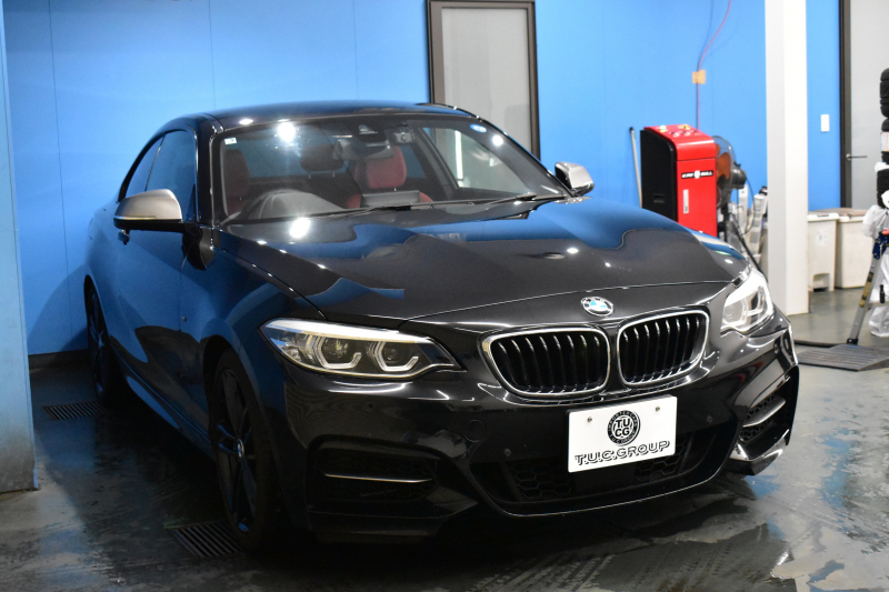 BMW 2シリーズ M240iｸｰﾍﾟ LCI後期 直6ﾀｰﾎﾞ 340馬力 1ｵｰﾅｰ 追従ACC LEDﾍｯﾄﾞﾗｲﾄ ﾋｰﾀｰ付赤革 ﾀｯﾁﾊﾟﾈﾙiﾄﾞﾗｲﾌﾞHDDﾅﾋﾞ Bｶﾒﾗ 前後PDC Pｱｼｽﾄ 可変Mｻｽ 大型ﾌﾞﾚｰｷｼｽﾃﾑ 車線逸脱&歩行者警告 衝突軽減ﾌﾞﾚｰｷ 18AW ﾊﾟﾄﾞﾙｼﾌﾄ 2年保証