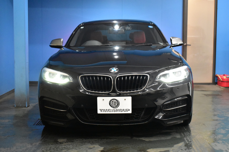 BMW 2シリーズ M240iｸｰﾍﾟ LCI後期 直6ﾀｰﾎﾞ 340馬力 1ｵｰﾅｰ 追従ACC LEDﾍｯﾄﾞﾗｲﾄ ﾋｰﾀｰ付赤革 ﾀｯﾁﾊﾟﾈﾙiﾄﾞﾗｲﾌﾞHDDﾅﾋﾞ Bｶﾒﾗ 前後PDC Pｱｼｽﾄ 可変Mｻｽ 大型ﾌﾞﾚｰｷｼｽﾃﾑ 車線逸脱&歩行者警告 衝突軽減ﾌﾞﾚｰｷ 18AW ﾊﾟﾄﾞﾙｼﾌﾄ 2年保証