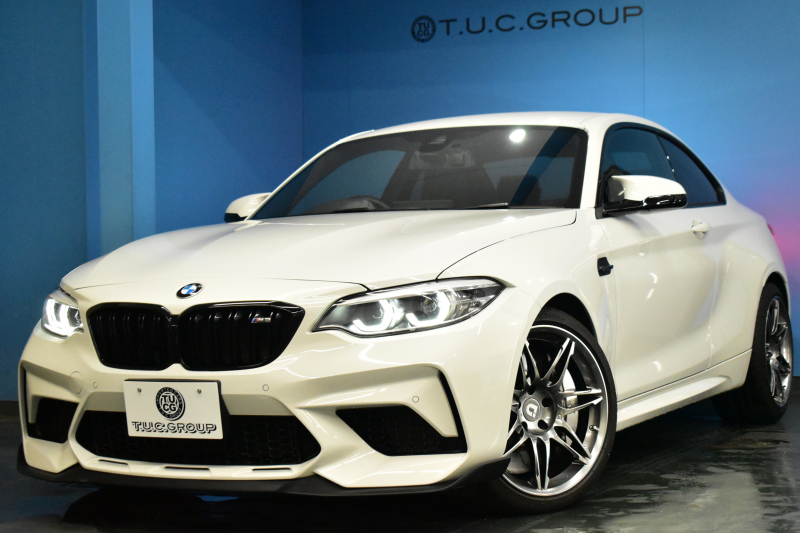 BMW Mシリーズ M2 ｺﾝﾍﾟﾃｨｼｮﾝ LCI後期 6MT 専用410馬力ｴﾝｼﾞﾝ LEDﾍｯﾄﾞﾗｲﾄ&ﾃｰﾙ ﾋｰﾀｰ付黒革 ﾀｯﾁﾊﾟﾈﾙHDDﾅﾋﾞBｶﾒﾗ IDING POWER19AW&ﾌﾞﾚｰｷﾛｰﾀｰ 社外ﾘｯﾌﾟ&ﾄﾗﾝｸｽﾎﾟｲﾗｰ Mｽﾎﾟｰﾂﾌﾞﾚｰｷ 衝突軽減ﾌﾞﾚｰｷ 車線逸脱＆歩行者警告 Mｼｰﾄﾍﾞﾙﾄ 2年保証