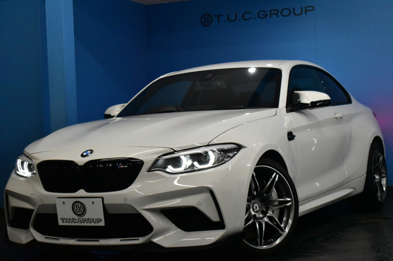 BMW Mシリーズ M2 ｺﾝﾍﾟﾃｨｼｮﾝ LCI後期 6速M/T 専用410馬力ｴﾝｼﾞﾝ LEDﾍｯﾄﾞﾗｲﾄ&ﾃｰﾙ ﾋｰﾀｰ付黒革 ﾀｯﾁﾊﾟﾈﾙHDDﾅﾋﾞBｶﾒﾗ IDING POWER19AW&ﾌﾞﾚｰｷﾛｰﾀｰ 社外ﾘｯﾌﾟ&ﾄﾗﾝｸｽﾎﾟｲﾗｰ Mｽﾎﾟｰﾂﾌﾞﾚｰｷ 衝突軽減ﾌﾞﾚｰｷ 車線逸脱＆歩行者警告 Mｼｰﾄﾍﾞﾙﾄ 2年保証