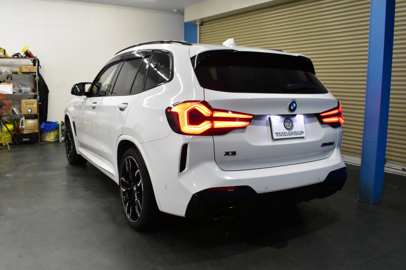 BMW X3 M40d  LCI後期 1ｵｰﾅｰ  ﾏｲﾙﾄﾞHV ｾﾚｸﾄP  ﾊﾟﾉﾗﾏｻﾝR 前席ﾍﾞﾝﾁﾚｰｼｮﾝ&全席ﾋｰﾀｰ付茶革 ﾊｰﾏﾝｶｰﾄﾞﾝ OP21AW 追従ACC HUD ｽﾃｱﾘﾝｸﾞﾋｰﾀｰ 可変Mｻｽ Mｽﾎﾟｰﾂﾌﾞﾚｰｷ&ﾃﾞﾌ ｼﾞｪｽﾁｬC付ﾀｯﾁﾊﾟﾈﾙﾅﾋﾞ ﾌﾙｾｸﾞ 全周囲ｶﾒﾗ  電動Rｹﾞｰﾄ 2年保証