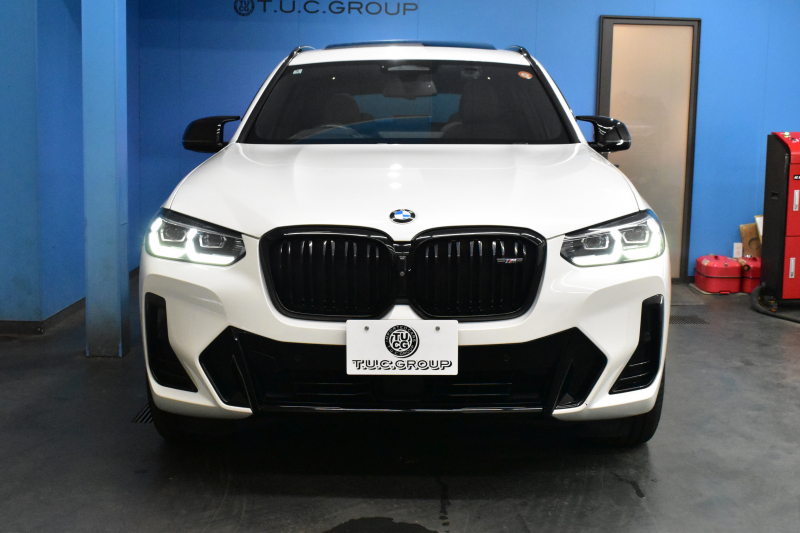 BMW X3 M40d  LCI後期 1ｵｰﾅｰ  ﾏｲﾙﾄﾞHV ｾﾚｸﾄP  ﾊﾟﾉﾗﾏｻﾝR 前席ﾍﾞﾝﾁﾚｰｼｮﾝ&全席ﾋｰﾀｰ付茶革 ﾊｰﾏﾝｶｰﾄﾞﾝ OP21AW 追従ACC HUD ｽﾃｱﾘﾝｸﾞﾋｰﾀｰ 可変Mｻｽ Mｽﾎﾟｰﾂﾌﾞﾚｰｷ&ﾃﾞﾌ ｼﾞｪｽﾁｬC付ﾀｯﾁﾊﾟﾈﾙﾅﾋﾞ ﾌﾙｾｸﾞ 全周囲ｶﾒﾗ  電動Rｹﾞｰﾄ 2年保証