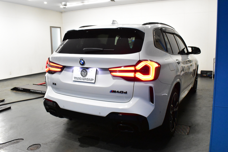 BMW X3 M40d  LCI後期 1ｵｰﾅｰ  ﾏｲﾙﾄﾞHV ｾﾚｸﾄP  ﾊﾟﾉﾗﾏｻﾝR 前席ﾍﾞﾝﾁﾚｰｼｮﾝ&全席ﾋｰﾀｰ付茶革 ﾊｰﾏﾝｶｰﾄﾞﾝ OP21AW 追従ACC HUD ｽﾃｱﾘﾝｸﾞﾋｰﾀｰ 可変Mｻｽ Mｽﾎﾟｰﾂﾌﾞﾚｰｷ&ﾃﾞﾌ ｼﾞｪｽﾁｬC付ﾀｯﾁﾊﾟﾈﾙﾅﾋﾞ ﾌﾙｾｸﾞ 全周囲ｶﾒﾗ  電動Rｹﾞｰﾄ 2年保証