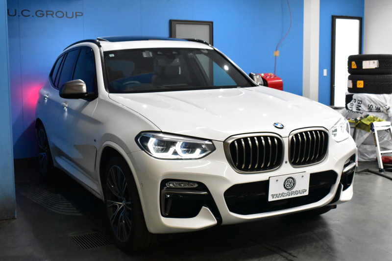 BMW X3 M40d ｾﾚｸﾄ&ﾊｲﾗｲﾝP 326馬力 ﾊﾟﾉﾗﾏｻﾝR 全席ﾋｰﾀｰ付黒革 ﾊｰﾏﾝｶｰﾄﾞﾝ 21AW 追従ACC HUD Mｽﾎﾟｰﾂﾌﾞﾚｰｷ&ﾃﾞﾌ ﾀｯﾁﾊﾟﾈﾙﾅﾋﾞ ﾌﾙｾｸﾞ 全周囲ｶﾒﾗ3Dﾋﾞｭｰ ｱﾀﾞﾌﾟﾃｨﾌﾞLEDﾍｯﾄﾞﾗｲﾄ 電動Rｹﾞｰﾄ ﾜｲﾔﾚｽ充電 液晶ﾒｰﾀｰ 2年保証