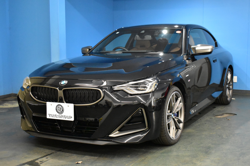 BMW 2シリーズ M240iXﾄﾞﾗｲﾌﾞ ｸｰﾍﾟ 新車保証R8年8月迄 4WD MｽﾎﾟｰﾂｼｰﾄP ｶｰﾌﾞﾄﾞﾃﾞｨｽﾌﾟﾚｲ ﾋｰﾀｰ付茶革Mｽﾎﾟｰﾂｼｰﾄ Mｽﾎﾟｰﾂﾌﾞﾚｰｷ Mｽﾎﾟｰﾂﾃﾞﾌ 19AW ACC HUD BMWﾗｲﾌﾞｺｯｸﾋﾟｯﾄ ﾅﾋﾞ全周囲ｶﾒﾗ3Dﾋﾞｭｰ ｱｯﾌﾟﾙｶｰﾌﾟﾚｲ LEDﾍｯﾄﾞﾗｲﾄ 2年保証