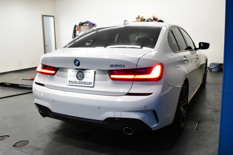 BMW 3シリーズ 330i Mｽﾎﾟｰﾂ 高出力ﾓﾃﾞﾙ ﾌｧｽﾄﾄﾗｯｸ&ｺﾝﾌｫｰﾄ&ﾊｲﾗｲﾝP ﾋｰﾀｰ付黒革 可変Mｻｽ 19AW 全周囲ｶﾒﾗ3ﾋﾞｭｰ ACC LCW Mｽﾎﾟｰﾂﾃﾞﾌ&ﾌﾞﾚｰｷ ﾗｲﾌﾞｺｯｸﾋﾟｯﾄ ｱｯﾌﾟﾙｶｰﾌﾟﾚｲ ｳｯﾄﾞｲﾝﾃﾘｱ 電動ﾄﾗﾝｸ ﾜｲﾔﾚｽ充電 2年保証