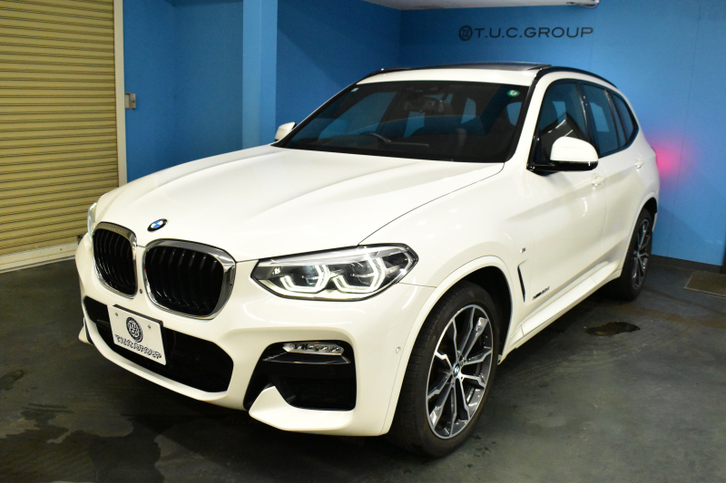 BMW X3 Xﾄﾞﾗｲﾌﾞ20d Mｽﾎﾟｰﾂ ﾊｲﾗｲﾝP ﾊﾟﾉﾗﾏｻﾝﾙｰﾌ 20AW  全席ﾋｰﾀｰ付黒革 ｼﾞｪｽﾁｬｰC付ﾀｯﾁﾊﾟﾈﾙﾅﾋﾞﾌﾙｾｸﾞ全周囲ｶﾒﾗ3Dﾋﾞｭｰ LEDﾍｯﾄﾞﾗｲﾄ 追従ACC HUDLCW ﾊｰﾏﾝｶｰﾄﾞﾝ  電動Rｹﾞｰﾄ ﾜｲﾔﾚｽ充電 2年保証