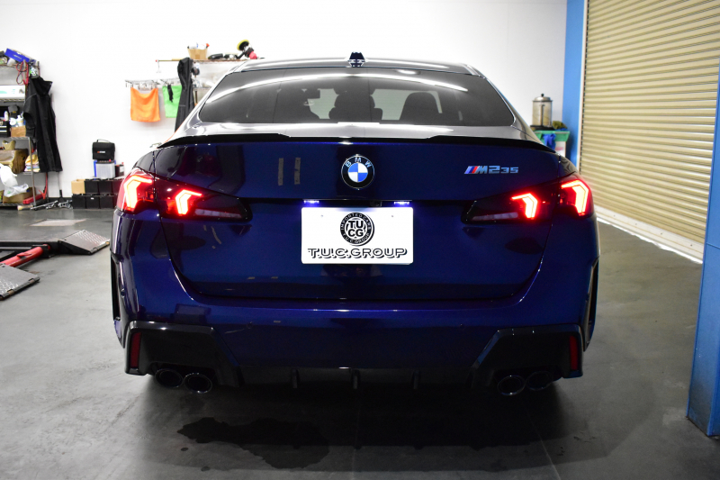 BMW 2シリーズ M235 Xﾄﾞﾗｲﾌﾞ ｸﾞﾗﾝｸｰﾍﾟ 新車保証R11.3月迄 7速DCT 1ｵｰﾅｰ individualｶﾗｰ｢ﾀﾝｻﾞﾅｲﾄﾌﾞﾙｰ｣  ﾃｸﾉﾛｼﾞｰP 可変Mｻｽ ｱｲｺﾆｯｸｸﾞﾛｰ ﾋｰﾀｰ付赤革Mｽﾎﾟｰﾂｼｰﾄ  Mｽﾎﾟｰﾂﾌﾞﾚｰｷ HUD ACC Pｱｼｽﾄ+ ﾗｲﾌﾞｺｯｸﾋﾟｯﾄﾌﾟﾛ  ｲﾝﾃﾘｱｶﾒﾗ 2年保証