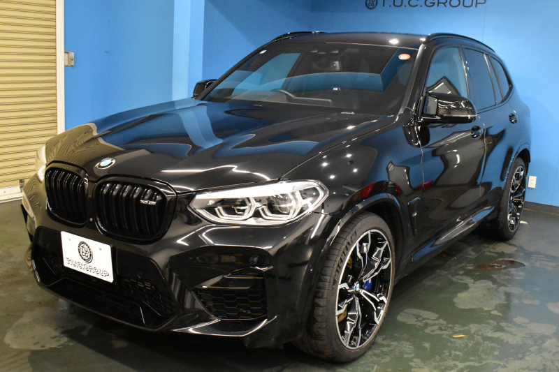 BMW Mシリーズ X3M ｺﾝﾍﾟﾃｨｼｮﾝ 4WD 510馬力 全席ﾋｰﾀｰ Fﾍﾞﾝﾁﾚｰｼｮﾝ付ﾌﾞﾗｯｸﾒﾘﾉﾚｻﾞｰMｽﾎﾟｰﾂｼｰﾄ 21AW Mｽﾎﾟｰﾂｴｸﾞｿﾞｰｽﾄ ﾊｰﾏﾝｶｰﾄﾞﾝ 追従ACC HUD ｼﾞｪｽﾁｬｰCﾀｯﾁﾊﾟﾈﾙﾅﾋﾞ全周囲ｶﾒﾗ LEDﾍｯﾄﾞﾗｲﾄ ｵｰﾄﾊｲﾋﾞｰﾑ  Mｼｰﾄﾍﾞﾙﾄ 2年保証