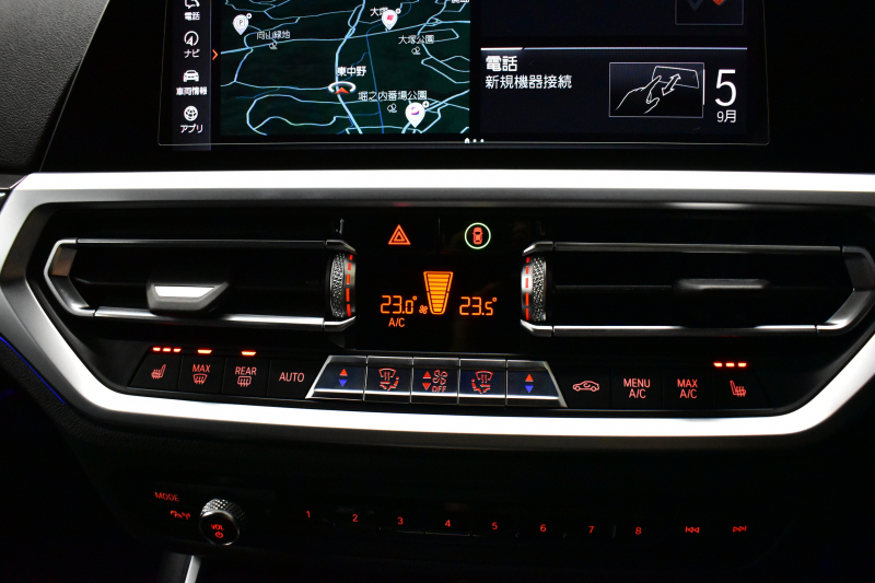 BMW 3シリーズ 330i Mｽﾎﾟｰﾂ 高出力ﾓﾃﾞﾙ ﾃﾞﾋﾞｭｰ&ｲﾉﾍﾞｰｼｮﾝ&ｺﾝﾌｫｰﾄP ﾚｰｻﾞｰLED ﾋｰﾀｰ付黒革 全周囲ｶﾒﾗ ACC HUD 19AW Mｽﾎﾟｰﾂﾌﾞﾚｰｷ ﾗｲﾌﾞｺｯｸﾋﾟｯﾄ ﾀｯﾁﾊﾟﾈﾙﾅﾋﾞ社外ﾌﾙｾｸﾞ ｱｯﾌﾟﾙｶｰﾌﾟﾚｲ ｳｯﾄﾞｲﾝﾃﾘｱ 電動ﾄﾗﾝｸ 2年保証