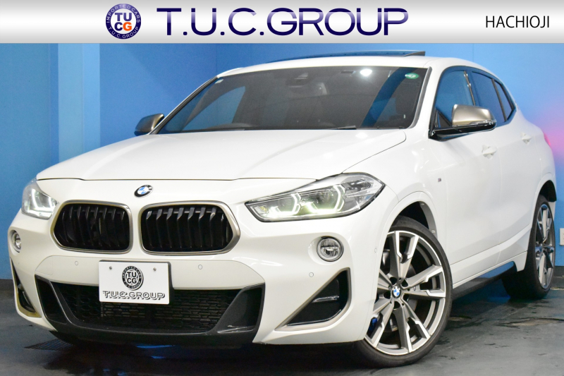 BMW X2 M35i 4WD ｾﾚｸﾄ&ｱﾄﾞﾊﾞﾝｽﾄﾞｱｸﾃｨﾌﾞｾｰﾌﾃｨ-&ｺﾝﾌｫｰﾄP ﾊﾟﾉﾗﾏｻﾝR ﾋｰﾀｰ付電動ﾓｶ茶革 20AW LEDﾍｯﾄﾞﾗｲﾄ 追従ACC HUD ﾀｯﾁﾊﾟﾈﾙﾅﾋﾞBｶﾒﾗ 衝突軽減B 車線逸脱&歩行者警告 電動Rｹﾞｰﾄ 2年保証