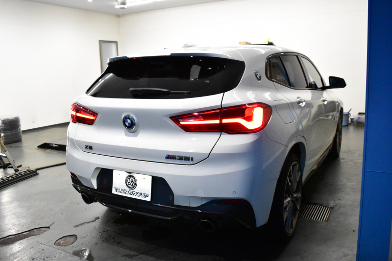 BMW X2 M35i 4WD ｾﾚｸﾄ&ｱﾄﾞﾊﾞﾝｽﾄﾞｱｸﾃｨﾌﾞｾｰﾌﾃｨ-&ｺﾝﾌｫｰﾄP ﾊﾟﾉﾗﾏｻﾝR ﾋｰﾀｰ付電動ﾓｶ茶革 20AW LEDﾍｯﾄﾞﾗｲﾄ 追従ACC HUD ﾀｯﾁﾊﾟﾈﾙﾅﾋﾞBｶﾒﾗ 衝突軽減B 車線逸脱&歩行者警告 電動Rｹﾞｰﾄ 2年保証
