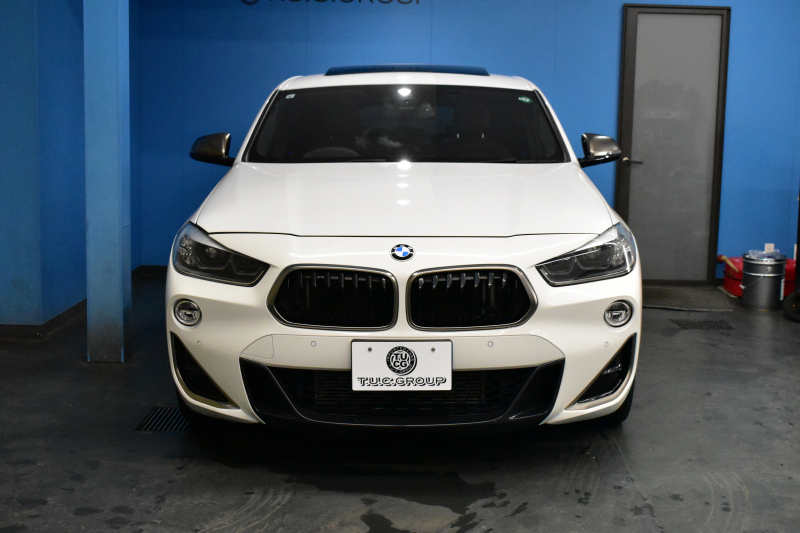 BMW X2 M35i 4WD ｾﾚｸﾄ&ｱﾄﾞﾊﾞﾝｽﾄﾞｱｸﾃｨﾌﾞｾｰﾌﾃｨ-&ｺﾝﾌｫｰﾄP ﾊﾟﾉﾗﾏｻﾝR ﾋｰﾀｰ付電動ﾓｶ茶革 20AW LEDﾍｯﾄﾞﾗｲﾄ 追従ACC HUD ﾀｯﾁﾊﾟﾈﾙﾅﾋﾞBｶﾒﾗ 衝突軽減B 車線逸脱&歩行者警告 電動Rｹﾞｰﾄ 2年保証