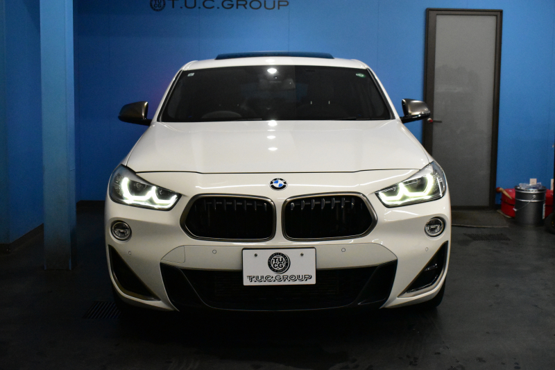 BMW X2 M35i 4WD ｾﾚｸﾄ&ｱﾄﾞﾊﾞﾝｽﾄﾞｱｸﾃｨﾌﾞｾｰﾌﾃｨ-&ｺﾝﾌｫｰﾄP ﾊﾟﾉﾗﾏｻﾝR ﾋｰﾀｰ付電動ﾓｶ茶革 20AW LEDﾍｯﾄﾞﾗｲﾄ 追従ACC HUD ﾀｯﾁﾊﾟﾈﾙﾅﾋﾞBｶﾒﾗ 衝突軽減B 車線逸脱&歩行者警告 電動Rｹﾞｰﾄ 2年保証