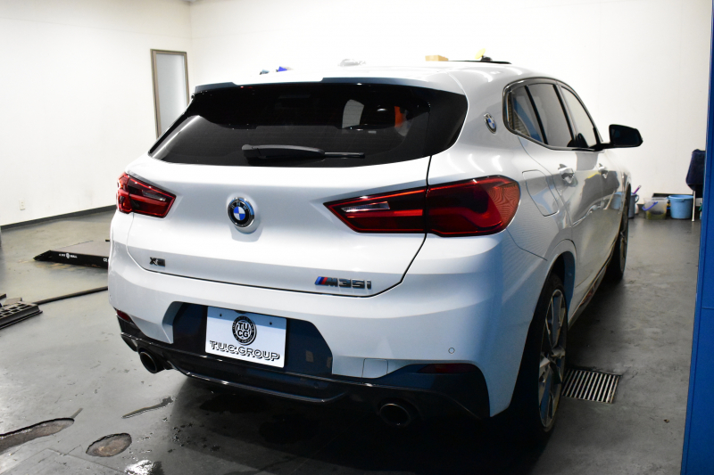 BMW X2 M35i 4WD ｾﾚｸﾄ&ｱﾄﾞﾊﾞﾝｽﾄﾞｱｸﾃｨﾌﾞｾｰﾌﾃｨ-&ｺﾝﾌｫｰﾄP ﾊﾟﾉﾗﾏｻﾝR ﾋｰﾀｰ付電動ﾓｶ茶革 20AW LEDﾍｯﾄﾞﾗｲﾄ 追従ACC HUD ﾀｯﾁﾊﾟﾈﾙﾅﾋﾞBｶﾒﾗ 衝突軽減B 車線逸脱&歩行者警告 電動Rｹﾞｰﾄ 2年保証