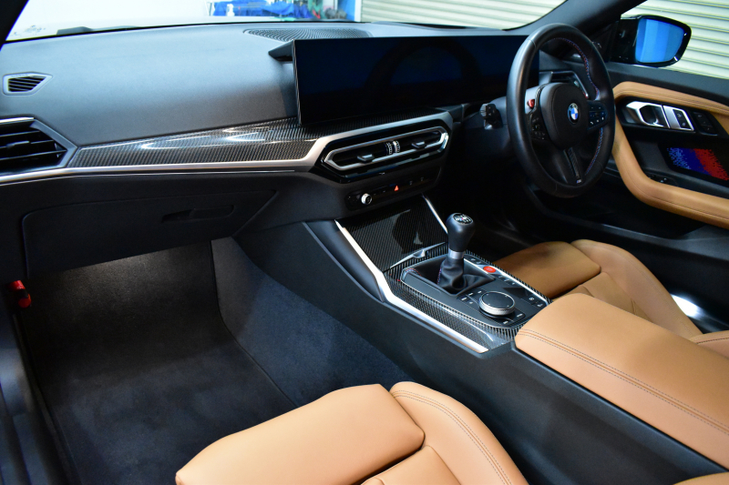 BMW Mシリーズ M2ｸｰﾍﾟ ﾊｲﾗｲﾝP ｶｰﾌﾞﾄﾞﾃﾞｨｽﾌﾟﾚｲ ﾋｰﾀｰ付茶革ｶｰﾎﾞﾝﾙｰﾌMｽﾎﾟｰﾂｼｰﾄ ﾊｰﾏﾝｶｰﾄﾞﾝ 可変Mｻｽ Mｺﾝﾊﾟｳﾝﾄﾞﾌﾞﾚｰｷ HUD BMWﾗｲﾌﾞｺｯｸﾋﾟｯﾄ ﾅﾋﾞBｶﾒﾗ 2年保証