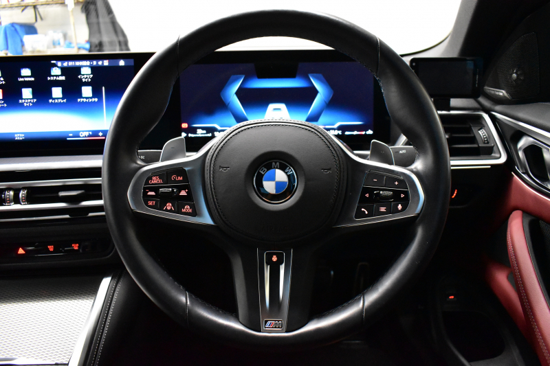 BMW 4シリーズ M440i xDriveｶﾌﾞﾘｵﾚ 4WD 新車保証R8年11月迄  ｶｰﾌﾞﾄﾞﾃﾞｨｽﾌﾟﾚｲ 1ｵｰﾅｰ ｺﾝﾌｫｰﾄP ﾋｰﾀｰ付赤革 ｽﾃｱﾘﾝｸﾞﾋｰﾀｰ ｴｱｶﾗｰ ﾚｰｻﾞｰLED ACC HUD Mｽﾎﾟｰﾂﾃﾞﾌ&ﾌﾞﾚｰｷ 可変Mｻｽ ﾗｲﾌﾞｺｯｸﾋﾟｯﾄ 全周囲ｶﾒﾗ Apple Car Play harman/kardon 19AW 2年保証