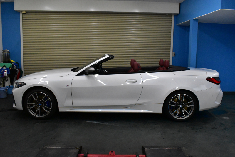 BMW 4シリーズ M440i xDriveｶﾌﾞﾘｵﾚ 4WD 新車保証R8年11月迄  ｶｰﾌﾞﾄﾞﾃﾞｨｽﾌﾟﾚｲ 1ｵｰﾅｰ ｺﾝﾌｫｰﾄP ﾋｰﾀｰ付赤革 ｽﾃｱﾘﾝｸﾞﾋｰﾀｰ ｴｱｶﾗｰ ﾚｰｻﾞｰLED ACC HUD Mｽﾎﾟｰﾂﾃﾞﾌ&ﾌﾞﾚｰｷ 可変Mｻｽ ﾗｲﾌﾞｺｯｸﾋﾟｯﾄ 全周囲ｶﾒﾗ Apple Car Play harman/kardon 19AW 2年保証