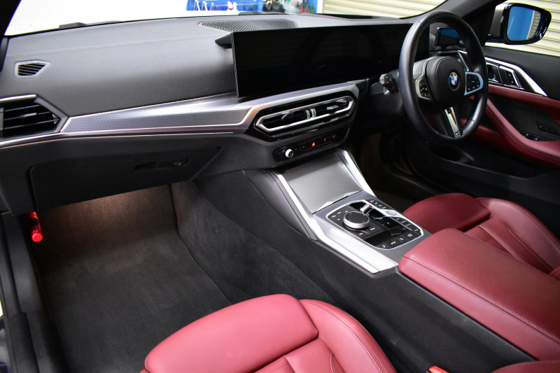 BMW 4シリーズ M440i xDriveｶﾌﾞﾘｵﾚ 4WD 新車保証R8年11月迄  ｶｰﾌﾞﾄﾞﾃﾞｨｽﾌﾟﾚｲ 1ｵｰﾅｰ ｺﾝﾌｫｰﾄP ﾋｰﾀｰ付赤革 ｽﾃｱﾘﾝｸﾞﾋｰﾀｰ ｴｱｶﾗｰ ﾚｰｻﾞｰLED ACC HUD Mｽﾎﾟｰﾂﾃﾞﾌ&ﾌﾞﾚｰｷ 可変Mｻｽ ﾗｲﾌﾞｺｯｸﾋﾟｯﾄ 全周囲ｶﾒﾗ Apple Car Play harman/kardon 19AW 2年保証