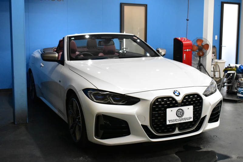 BMW 4シリーズ M440i xDriveｶﾌﾞﾘｵﾚ 4WD 新車保証R8年11月迄  ｶｰﾌﾞﾄﾞﾃﾞｨｽﾌﾟﾚｲ 1ｵｰﾅｰ ｺﾝﾌｫｰﾄP ﾋｰﾀｰ付赤革 ｽﾃｱﾘﾝｸﾞﾋｰﾀｰ ｴｱｶﾗｰ ﾚｰｻﾞｰLED ACC HUD Mｽﾎﾟｰﾂﾃﾞﾌ&ﾌﾞﾚｰｷ 可変Mｻｽ ﾗｲﾌﾞｺｯｸﾋﾟｯﾄ 全周囲ｶﾒﾗ Apple Car Play harman/kardon 19AW 2年保証