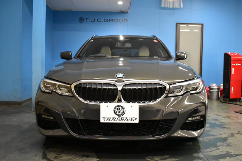 BMW 3シリーズ 320d Xﾄﾞﾗｲﾌﾞ ﾂｰﾘﾝｸﾞ Mｽﾎﾟｰﾂ 4WD individualｶﾗｰ｢ﾄﾞﾗﾊﾞｲﾄｸﾞﾚｰ｣ ｲﾉﾍﾞｰｼｮﾝ&ｻｳﾝﾄﾞ&ｺﾝﾌｫｰﾄP ﾋｰﾀｰ付ﾒﾘﾉ白革 ﾚｰｻﾞｰLED 19AW ACC HUD ﾊｰﾏﾝｶｰﾄﾞﾝ ﾌﾙｾｸﾞ ｼﾞｪｽﾁｬｰC付ﾀｯﾁﾊﾟﾈﾙﾅﾋﾞ全周囲ｶﾒﾗ 2年保証
