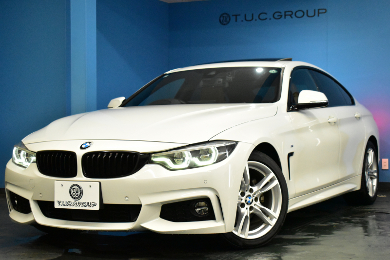 BMW 4シリーズ 420iｸﾞﾗﾝｸｰﾍﾟ Mｽﾎﾟｰﾂ LCI後期 ﾋｰﾀｰ付茶革 追従ACC 液晶ﾒｰﾀｰ ﾍｷｻｺﾞﾅﾙLEDﾍｯﾄﾞﾗｲﾄ&ﾃｰﾙ ﾌﾞﾗｯｸｷﾄﾞﾆｰｸﾞﾘﾙ 車線変更&逸脱&歩行者警告 衝突軽減B ﾀｯﾁﾊﾟﾈﾙ付iﾄﾞﾗｲﾌﾞHDDﾅﾋﾞBｶﾒﾗ 電動ﾘｱｹﾞｰﾄ 18AW 2年保証