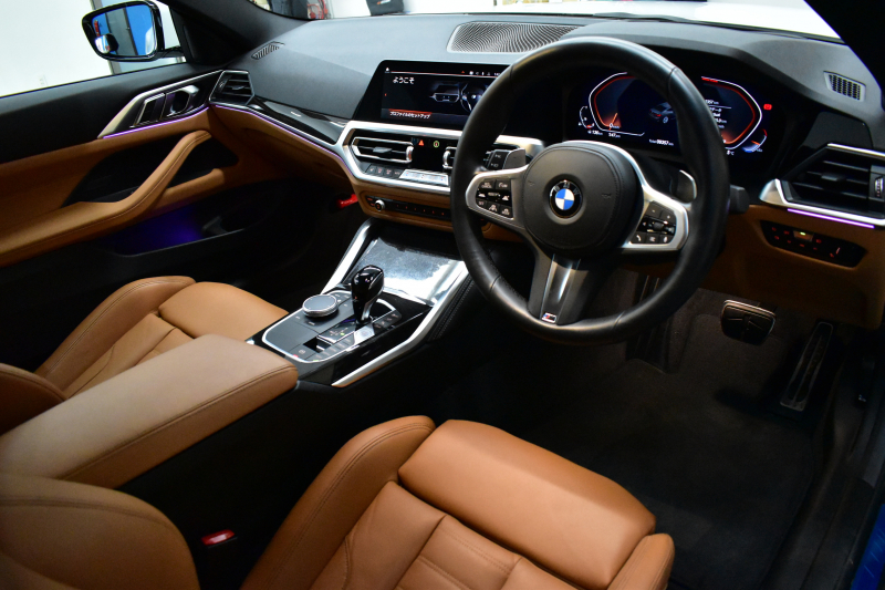 BMW 4シリーズ 420iｸｰﾍﾟ Mｽﾎﾟｰﾂ  1ｵｰﾅｰ ｲﾉﾍﾞｰｼｮﾝ&ﾌｧｽﾄﾄﾗｯｸ&ｺﾝﾌｫｰﾄP ﾋｰﾀｰ付ｺﾆｬｯｸMｽﾎﾟｰﾂｼｰﾄ ﾚｰｻﾞｰLED HUD Pｱｼｽﾄﾌﾟﾗｽ 全周囲ｶﾒﾗ 追従ACC LCW 19AW 可変Mｻｽ Mｽﾎﾟｰﾂﾌﾞﾚｰｷ ﾗｲﾌﾞｺｯｸﾋﾟｯﾄ ﾀｯﾁﾊﾟﾈﾙﾅﾋﾞ Apple Car Play 電動ﾄﾗﾝｸ 2年保証
