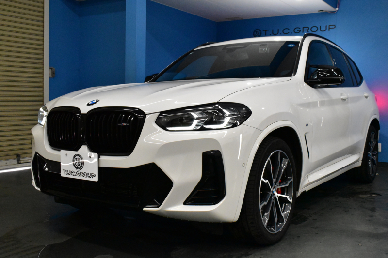BMW X3 M40i LCI後期 ﾌｧｽﾄﾄﾗｯｸ&ｻｳﾝﾄﾞP 1ｵｰﾅｰ 4WD 変更後ﾃﾞｻﾞｲﾝLEDﾍｯﾄﾞﾗｲﾄ&ﾃｰﾙ 全席ﾋｰﾀｰ付黒革Mｽﾎﾟｰﾂｼｰﾄ Mｽﾎﾟｰﾂﾌﾞﾚｰｷ&ﾃﾞﾌ ﾊｰﾏﾝｶｰﾄﾞﾝ 20AW ACC HUD ﾀｯﾁﾊﾟﾈﾙﾅﾋﾞ ﾌﾙｾｸﾞ 全周囲ｶﾒﾗ3Dﾋﾞｭｰ 電動Rｹﾞｰﾄ 2年保証