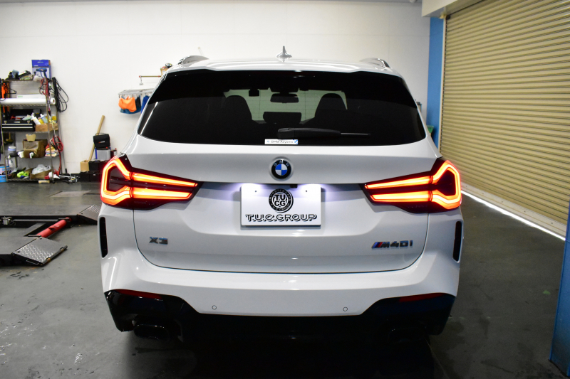 BMW X3 M40i LCI後期 ﾌｧｽﾄﾄﾗｯｸ&ｻｳﾝﾄﾞP 1ｵｰﾅｰ 4WD 変更後ﾃﾞｻﾞｲﾝLEDﾍｯﾄﾞﾗｲﾄ&ﾃｰﾙ 全席ﾋｰﾀｰ付黒革Mｽﾎﾟｰﾂｼｰﾄ Mｽﾎﾟｰﾂﾌﾞﾚｰｷ&ﾃﾞﾌ ﾊｰﾏﾝｶｰﾄﾞﾝ 20AW ACC HUD ﾀｯﾁﾊﾟﾈﾙﾅﾋﾞ ﾌﾙｾｸﾞ 全周囲ｶﾒﾗ3Dﾋﾞｭｰ 電動Rｹﾞｰﾄ 2年保証