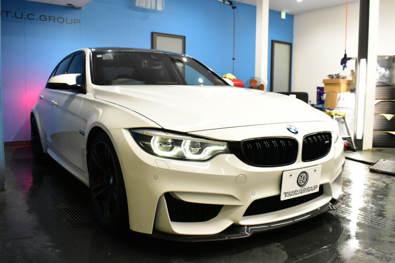 BMW Mシリーズ M3ｾﾀﾞﾝ MDCT LCI後期 KW車高調(Ver3) ﾍｷｻｺﾞﾅﾙLEDﾍｯﾄﾞﾗｲﾄ ﾋｰﾀｰ付黒革 ｶｰﾎﾞﾝﾙｰﾌ&ｲﾝﾃﾘｱ&Fﾘｯﾌﾟ ﾀｯﾁﾊﾟﾈﾙﾅﾋﾞﾊｰﾏﾝｶｰﾄﾞﾝ  ﾌﾙｾｸﾞBｶﾒﾗ前後PDC HUD 7速DCT ｵﾌﾟｼｮﾝ19AW 衝突軽減ﾌﾞﾚｰｷ 車線変更&車線逸脱&歩行者警告 2年保証