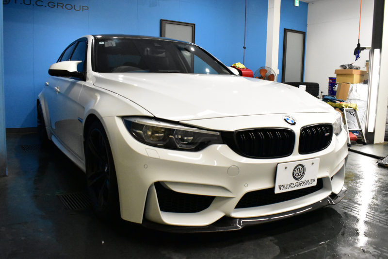 BMW Mシリーズ M3ｾﾀﾞﾝ MDCT LCI後期 KW車高調(Ver3) ﾍｷｻｺﾞﾅﾙLEDﾍｯﾄﾞﾗｲﾄ ﾋｰﾀｰ付黒革 ｶｰﾎﾞﾝﾙｰﾌ&ｲﾝﾃﾘｱ&Fﾘｯﾌﾟ ﾀｯﾁﾊﾟﾈﾙﾅﾋﾞﾊｰﾏﾝｶｰﾄﾞﾝ  ﾌﾙｾｸﾞBｶﾒﾗ前後PDC HUD 7速DCT ｵﾌﾟｼｮﾝ19AW 衝突軽減ﾌﾞﾚｰｷ 車線変更&車線逸脱&歩行者警告 2年保証