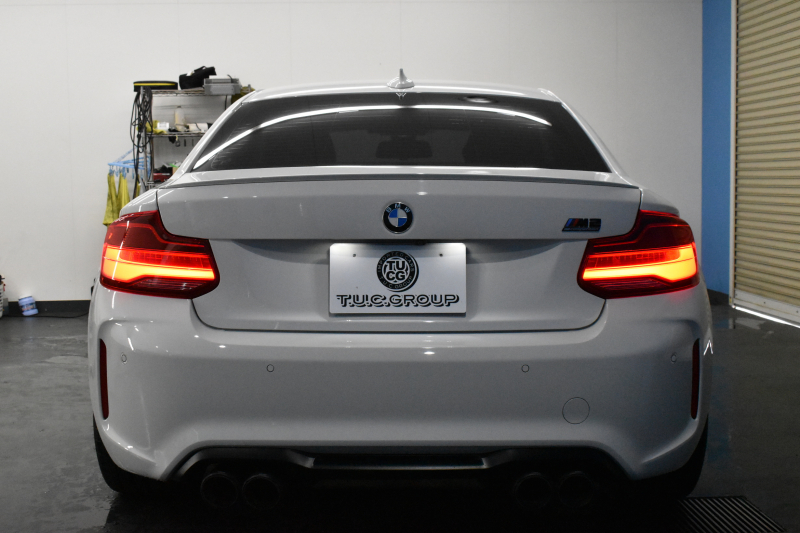 BMW Mシリーズ M2 ｺﾝﾍﾟﾃｨｼｮﾝ MDCT 7速DCT LCI後期 ｱｸﾗﾎﾟ ﾋﾞｯﾁﾏﾌﾗｰ ｱﾀﾞﾌﾟﾃｨﾌﾞﾍｷｻｺﾞﾅﾙLEDﾍｯﾄﾞﾗｲﾄ&ﾃｰﾙ ﾋｰﾀｰ付黒革 ﾀｯﾁﾊﾟﾈﾙHDDﾅﾋﾞ 19AW 車線逸脱&歩行者警告 衝突軽減ﾌﾞﾚｰｷ ｶｰﾎﾞﾝｲﾝﾃﾘｱ Bｶﾒﾗ iｽﾄｯﾌﾟ ｽﾏｰﾄｷｰ 2年保証