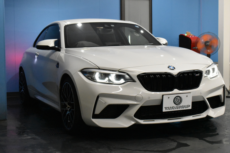 BMW Mシリーズ M2 ｺﾝﾍﾟﾃｨｼｮﾝ MDCT 7速DCT LCI後期 ｱｸﾗﾎﾟ ﾋﾞｯﾁﾏﾌﾗｰ ｱﾀﾞﾌﾟﾃｨﾌﾞﾍｷｻｺﾞﾅﾙLEDﾍｯﾄﾞﾗｲﾄ&ﾃｰﾙ ﾋｰﾀｰ付黒革 ﾀｯﾁﾊﾟﾈﾙHDDﾅﾋﾞ 19AW 車線逸脱&歩行者警告 衝突軽減ﾌﾞﾚｰｷ ｶｰﾎﾞﾝｲﾝﾃﾘｱ Bｶﾒﾗ iｽﾄｯﾌﾟ ｽﾏｰﾄｷｰ 2年保証