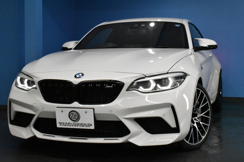 BMW Mシリーズ M2 ｺﾝﾍﾟﾃｨｼｮﾝ MDCT 7速DCT LCI後期 ｱｸﾗﾎﾟ ﾋﾞｯﾁﾏﾌﾗｰ ｱﾀﾞﾌﾟﾃｨﾌﾞﾍｷｻｺﾞﾅﾙLEDﾍｯﾄﾞﾗｲﾄ&ﾃｰﾙ ﾋｰﾀｰ付黒革 ﾀｯﾁﾊﾟﾈﾙHDDﾅﾋﾞ 19AW 車線逸脱&歩行者警告 衝突軽減ﾌﾞﾚｰｷ ｶｰﾎﾞﾝｲﾝﾃﾘｱ Bｶﾒﾗ iｽﾄｯﾌﾟ ｽﾏｰﾄｷｰ 2年保証