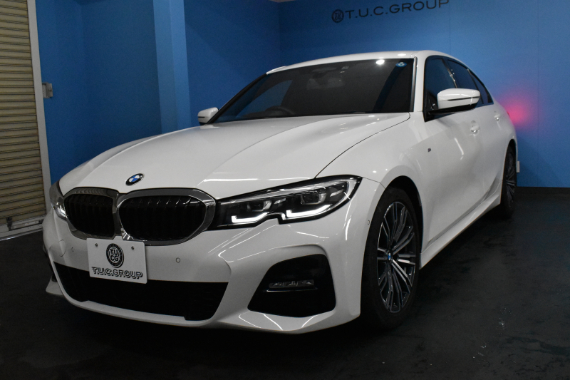 BMW 3シリーズ 320i Mｽﾎﾟｰﾂ G20型  ﾀｯﾁﾊﾟﾈﾙﾅﾋﾞ ｱｯﾌﾟﾙｶｰﾌﾟﾚｲ  追従ACC LEDﾍｯﾄﾞﾗｲﾄ 側面衝突&車線変更&逸脱&歩行車警告 液晶ﾒｰﾀｰ 後退ｱｼｽﾄ Pｱｼｽﾄ ｱｸﾃｨﾌﾞPDC緊急ﾌﾞﾚｰｷ  18AW 2年保証