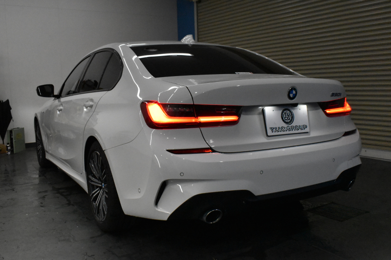 BMW 3シリーズ 320i Mｽﾎﾟｰﾂ G20型  ﾀｯﾁﾊﾟﾈﾙﾅﾋﾞ ｱｯﾌﾟﾙｶｰﾌﾟﾚｲ  追従ACC LEDﾍｯﾄﾞﾗｲﾄ 側面衝突&車線変更&逸脱&歩行車警告 液晶ﾒｰﾀｰ 後退ｱｼｽﾄ Pｱｼｽﾄ ｱｸﾃｨﾌﾞPDC緊急ﾌﾞﾚｰｷ  18AW 2年保証