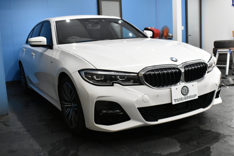 BMW 3シリーズ 320i Mｽﾎﾟｰﾂ G20型  ﾀｯﾁﾊﾟﾈﾙﾅﾋﾞ ｱｯﾌﾟﾙｶｰﾌﾟﾚｲ  追従ACC LEDﾍｯﾄﾞﾗｲﾄ 側面衝突&車線変更&逸脱&歩行車警告 液晶ﾒｰﾀｰ 後退ｱｼｽﾄ Pｱｼｽﾄ ｱｸﾃｨﾌﾞPDC緊急ﾌﾞﾚｰｷ  18AW 2年保証