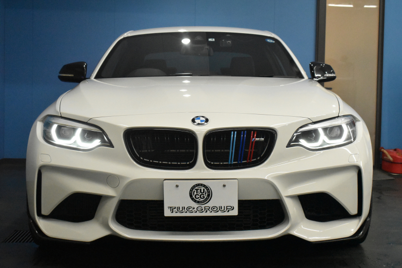 BMW Mシリーズ M2 MDCT 7速DCT LCI後期 ﾋｰﾀｰ付黒革 ｱﾀﾞﾌﾟﾃｨﾌﾞﾍｷｻｺﾞﾅﾙLEDﾍｯﾄﾞﾗｲﾄ&ﾃｰﾙ ﾀｯﾁﾊﾟﾈﾙHDDﾅﾋﾞ 19AW Mﾊﾟﾌｫｰﾏﾝｽﾘｱﾃﾞｨﾌｭｰｻﾞｰ 車線逸脱&歩行者警告 衝突軽減ﾌﾞﾚｰｷ ｶｰﾎﾞﾝｲﾝﾃﾘｱ Bｶﾒﾗ iｽﾄｯﾌﾟ ｽﾏｰﾄｷｰ 2年保証