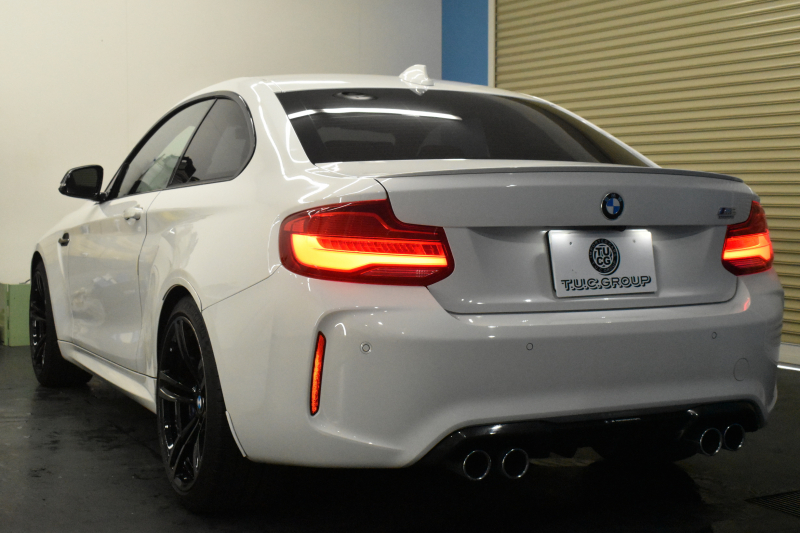 BMW Mシリーズ M2 MDCT 7速DCT LCI後期 ﾋｰﾀｰ付黒革 ｱﾀﾞﾌﾟﾃｨﾌﾞﾍｷｻｺﾞﾅﾙLEDﾍｯﾄﾞﾗｲﾄ&ﾃｰﾙ ﾀｯﾁﾊﾟﾈﾙHDDﾅﾋﾞ 19AW Mﾊﾟﾌｫｰﾏﾝｽﾘｱﾃﾞｨﾌｭｰｻﾞｰ 車線逸脱&歩行者警告 衝突軽減ﾌﾞﾚｰｷ ｶｰﾎﾞﾝｲﾝﾃﾘｱ Bｶﾒﾗ iｽﾄｯﾌﾟ ｽﾏｰﾄｷｰ 2年保証