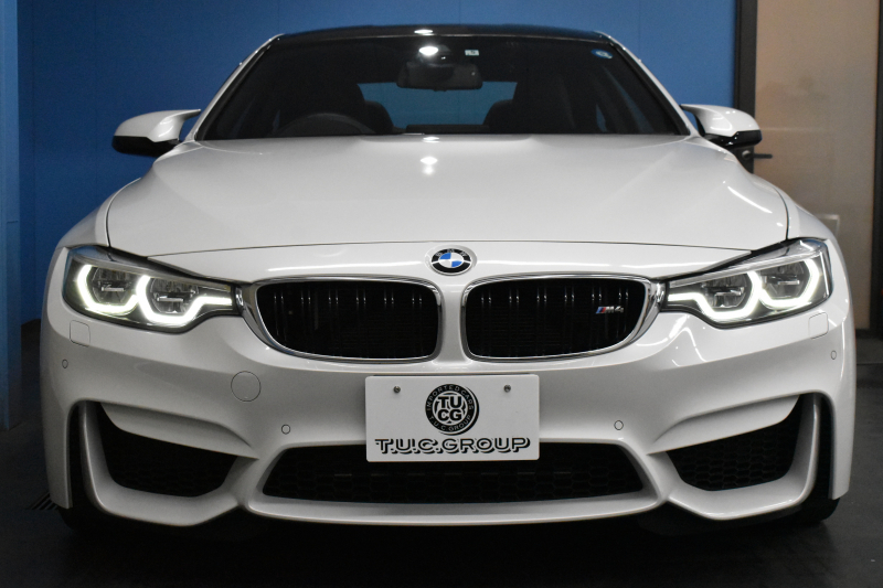 BMW Mシリーズ M4ｸｰﾍﾟ後期 MDCT ｱﾀﾞﾌﾟﾃｨﾌﾞMｻｽﾍﾟﾝｼｮﾝ ﾋｰﾀｰ付ﾌﾞﾗｯｸ革 ｶｰﾎﾞﾝR&ｲﾝﾃﾘｱ  HUD ｱﾀﾞﾌﾟﾃｨﾌﾞﾍｷｻｺﾞﾅﾙLEDﾍｯﾄﾞﾗｲﾄ 7速DCT ｵﾌﾟｼｮﾝ19AW 衝突軽減ﾌﾞﾚｰｷ 車線変更&車線逸脱&歩行者警告  ﾌﾙｾｸﾞ 前後PDC Bｶﾒﾗ 2年保証