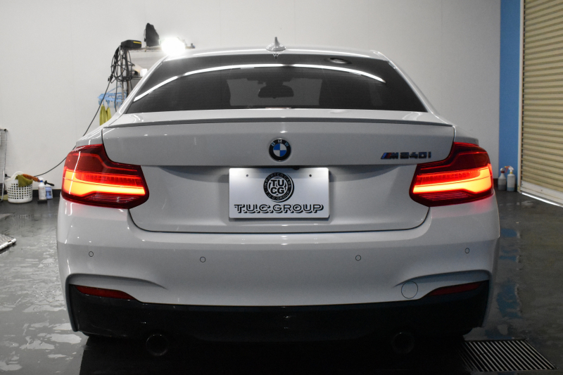 BMW 2シリーズ M240i LCI後期 直6ﾀｰﾎﾞ 340馬力 ﾍｷｻｺﾞﾅﾙLEDﾍｯﾄﾞﾗｲﾄ 追従ACC ﾋｰﾀｰ付黒革 ﾀｯﾁﾊﾟﾈﾙiﾄﾞﾗｲﾌﾞHDDﾅﾋﾞ ﾌﾙｾｸﾞ Bｶﾒ Pｱｼｽﾄ 前後PDC ｱﾀﾞﾌﾟﾃｨﾌﾞMｻｽ 大型ﾌﾞﾚｰｷｼｽﾃﾑ 車線逸脱&歩行者警告 衝突軽減ﾌﾞﾚｰｷ 18AW ﾊﾟﾄﾞﾙｼﾌﾄ 1ｵｰﾅｰ 2年保証