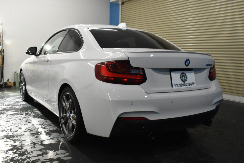 BMW 2シリーズ M240i 直6ﾀｰﾎﾞ 変更後ｴﾝｼﾞﾝ 340馬力 ﾋｰﾀｰ付黒革 ｱﾀﾞﾌﾟﾃｨﾌﾞMｻｽﾍﾟﾝｼｮﾝ  Mﾌﾞﾚｰｷ 18AW 衝突軽減ﾌﾞﾚｰｷ 車線逸脱&歩行者警告 ﾀｯﾁﾊﾟｯﾄﾞﾅﾋﾞ ﾌﾙｾｸﾞ Bｶﾒﾗ ﾘｱPDC ﾘﾝｸﾞ付ｷｾﾉﾝﾍｯﾄﾞﾗｲﾄ ﾄﾞﾗﾊﾟﾌｫ iｽﾄｯﾌﾟ ｽﾏｰﾄｷｰ  2年保証