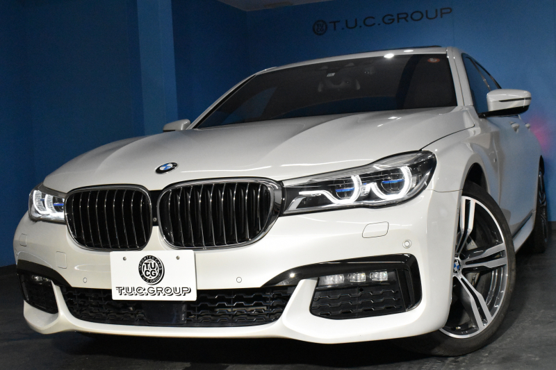 BMW 7シリーズ 740i Mｽﾎﾟｰﾂ ﾘｱｺﾝﾌｫｰﾄP 後席ﾓﾆﾀｰ ｻﾝﾙｰﾌ BMWﾚｰｻﾞｰLED ｽﾃｱﾘﾝｸﾞﾋｰﾀｰ 前席ﾏｯｻｰｼﾞ全席ﾋｰﾀｰ&ﾍﾞﾝﾁﾚｰｼｮﾝ付ﾓｶ革 ACC HUD ﾘﾓｰﾄ駐車 ﾊｰﾏﾝｶｰﾄﾞﾝ  ﾀｯﾁﾊﾟﾈﾙﾅﾋﾞ3Dﾋﾞｭｰ LCW 液晶ﾒｰﾀｰ 20AW 2年保証