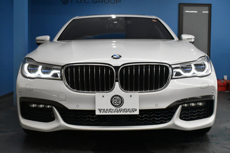 BMW 7シリーズ 740i Mｽﾎﾟｰﾂ ﾘｱｺﾝﾌｫｰﾄP 後席ﾓﾆﾀｰ ｻﾝﾙｰﾌ BMWﾚｰｻﾞｰLED ｽﾃｱﾘﾝｸﾞﾋｰﾀｰ 前席ﾏｯｻｰｼﾞ全席ﾋｰﾀｰ&ﾍﾞﾝﾁﾚｰｼｮﾝ付ﾓｶ革 ACC HUD ﾘﾓｰﾄ駐車 ﾊｰﾏﾝｶｰﾄﾞﾝ  ﾀｯﾁﾊﾟﾈﾙﾅﾋﾞ3Dﾋﾞｭｰ LCW 液晶ﾒｰﾀｰ 20AW 2年保証