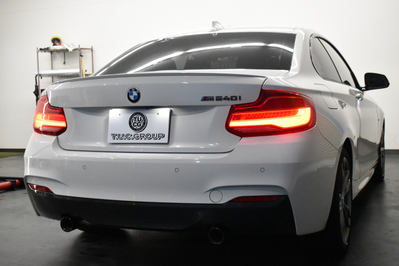 BMW 2シリーズ M240iｸｰﾍﾟ 後期 6速MT 340馬力 直6ﾀｰﾎﾞ ﾍｷｻｺﾞﾅﾙLEDﾍｯﾄﾞ ﾋｰﾀｰ付黒革 ｱﾀﾞﾌﾟﾃｨﾌﾞMｻｽﾍﾟﾝｼｮﾝ Mﾌﾞﾚｰｷ 18AW ｸﾙｺﾝ 車線逸脱&歩行者警告 衝突軽減ﾌﾞﾚｰｷ 専用ｴｱﾛ ﾀｯﾁﾊﾟﾈﾙﾅﾋﾞ Bｶﾒﾗ Pｱｼｽﾄ 前後PDC ﾄﾞﾗﾊﾟﾌｫ ｽﾏｰﾄｷｰ 2年保証2年保証