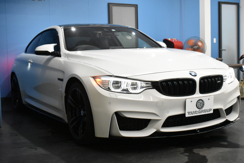 BMW Mシリーズ M4ｸｰﾍﾟ MDCT ｱﾀﾞﾌﾟﾃｨﾌﾞMｻｽﾍﾟﾝｼｮﾝ ﾋｰﾀｰ付ﾌﾞﾗｯｸ革 ｶｰﾎﾞﾝR&ｲﾝﾃﾘｱ  HUD ｱﾀﾞﾌﾟﾃｨﾌﾞLEDﾍｯﾄﾞﾗｲﾄ 7速DCT ｵﾌﾟｼｮﾝ19AW 衝突軽減ﾌﾞﾚｰｷ 車線逸脱&歩行者警告 F&Sｽﾎﾟｲﾗｰ ﾄﾗﾝｸｽﾎﾟｲﾗｰ ﾌﾙｾｸﾞ 前後PDC Bｶﾒﾗ 2年保証