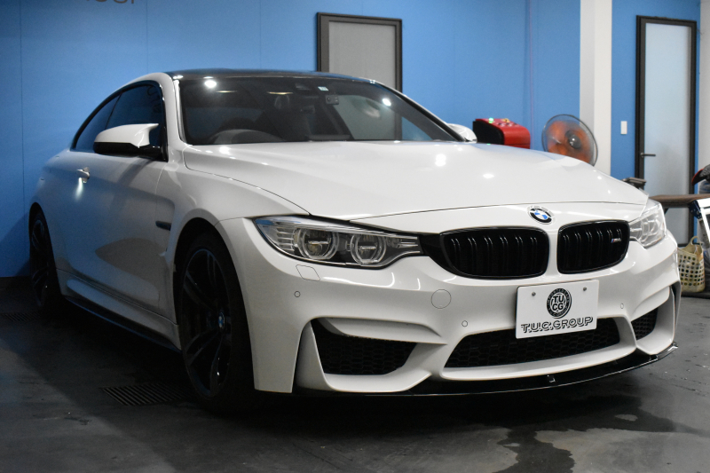BMW Mシリーズ M4ｸｰﾍﾟ MDCT ｱﾀﾞﾌﾟﾃｨﾌﾞMｻｽﾍﾟﾝｼｮﾝ ﾋｰﾀｰ付ﾌﾞﾗｯｸ革 ｶｰﾎﾞﾝR&ｲﾝﾃﾘｱ  HUD ｱﾀﾞﾌﾟﾃｨﾌﾞLEDﾍｯﾄﾞﾗｲﾄ 7速DCT ｵﾌﾟｼｮﾝ19AW 衝突軽減ﾌﾞﾚｰｷ 車線逸脱&歩行者警告 F&Sｽﾎﾟｲﾗｰ ﾄﾗﾝｸｽﾎﾟｲﾗｰ ﾌﾙｾｸﾞ 前後PDC Bｶﾒﾗ 2年保証