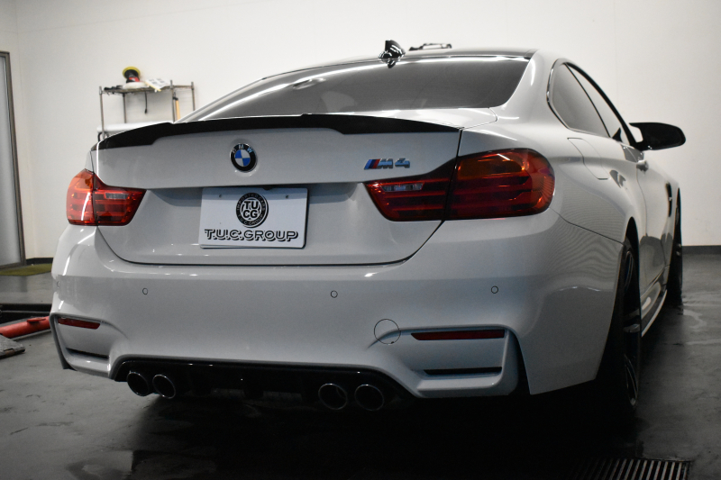 BMW Mシリーズ M4ｸｰﾍﾟ MDCT ｱﾀﾞﾌﾟﾃｨﾌﾞMｻｽﾍﾟﾝｼｮﾝ ﾋｰﾀｰ付ﾌﾞﾗｯｸ革 ｶｰﾎﾞﾝR&ｲﾝﾃﾘｱ  HUD ｱﾀﾞﾌﾟﾃｨﾌﾞLEDﾍｯﾄﾞﾗｲﾄ 7速DCT ｵﾌﾟｼｮﾝ19AW 衝突軽減ﾌﾞﾚｰｷ 車線逸脱&歩行者警告 F&Sｽﾎﾟｲﾗｰ ﾄﾗﾝｸｽﾎﾟｲﾗｰ ﾌﾙｾｸﾞ 前後PDC Bｶﾒﾗ 2年保証