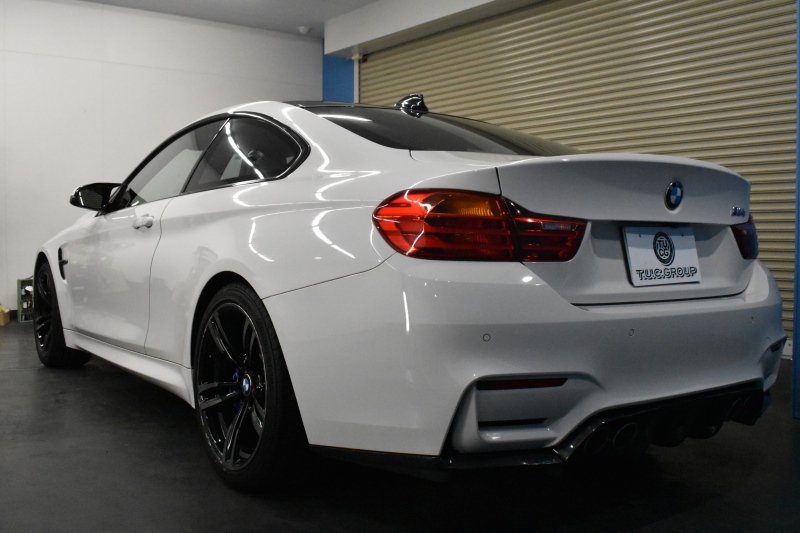 BMW Mシリーズ M4ｸｰﾍﾟ MDCT ｱﾀﾞﾌﾟﾃｨﾌﾞMｻｽﾍﾟﾝｼｮﾝ ﾋｰﾀｰ付ﾌﾞﾗｯｸ革 ｶｰﾎﾞﾝR&ｲﾝﾃﾘｱ  HUD ｱﾀﾞﾌﾟﾃｨﾌﾞLEDﾍｯﾄﾞﾗｲﾄ 7速DCT ｵﾌﾟｼｮﾝ19AW 衝突軽減ﾌﾞﾚｰｷ 車線逸脱&歩行者警告 ﾌﾙｾｸﾞ 前後PDC Bｶﾒﾗ ﾘｱﾃﾞｨﾌｭｰｻﾞｰ 2年保証